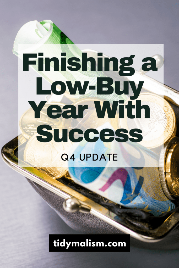 Low Buy Year Results Are In! The Q4 Update