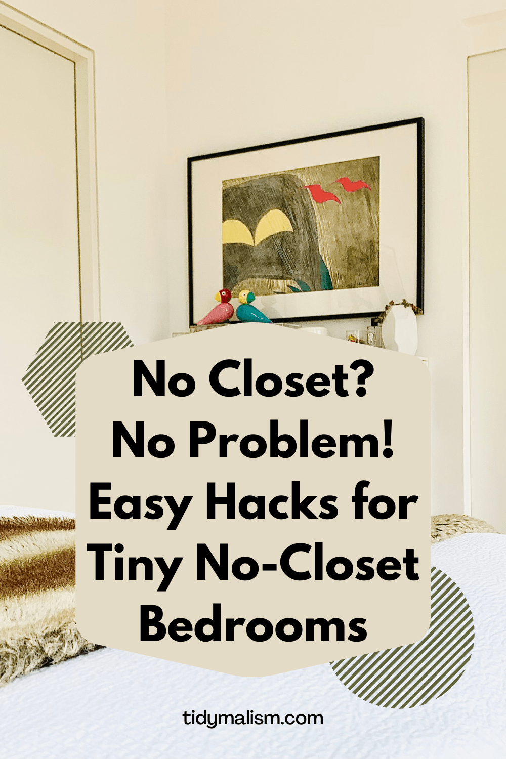 No Closet Bedroom Ideas Tidymalism