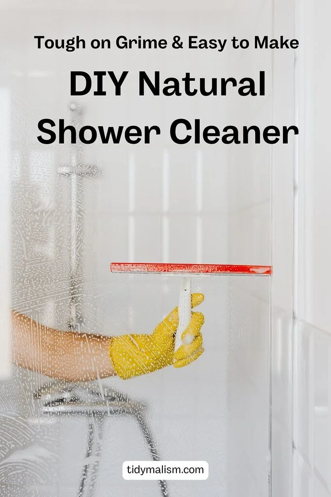 DIY Shower Cleaner - Back Road Bloom
