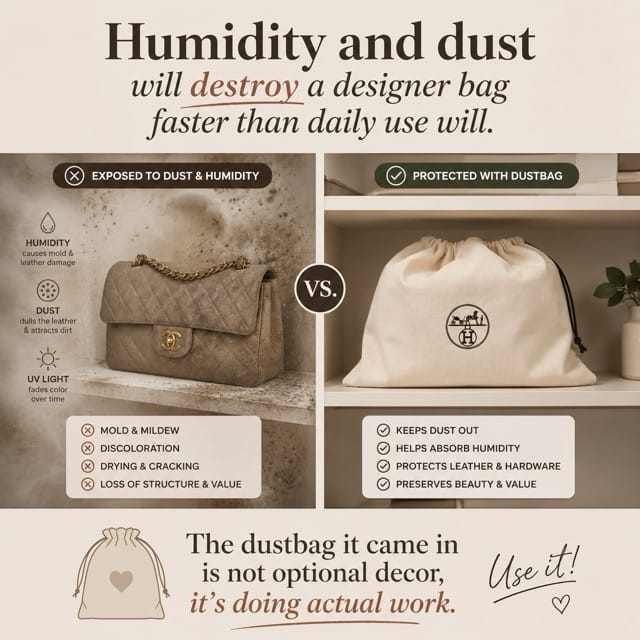 purse dustbag