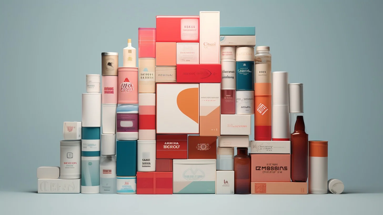 An artistic abstract visualization of overlapping or faded product icons, names, or images, styled in a clean and minimalist color scheme, representing intentional yet restrained acquisitions.