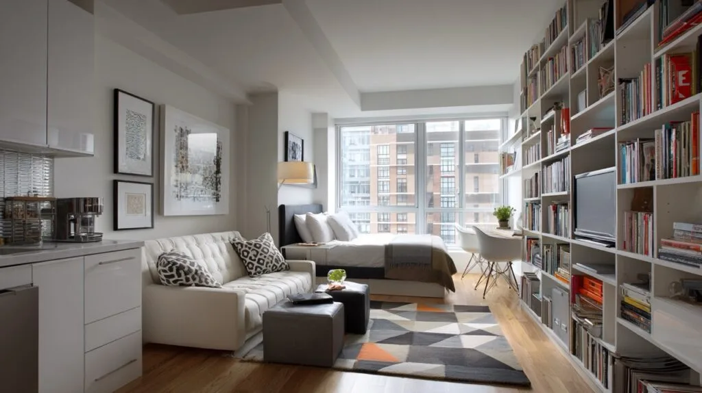 organize a small apartment