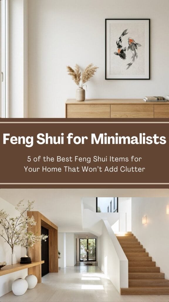 feng shui for minimalists