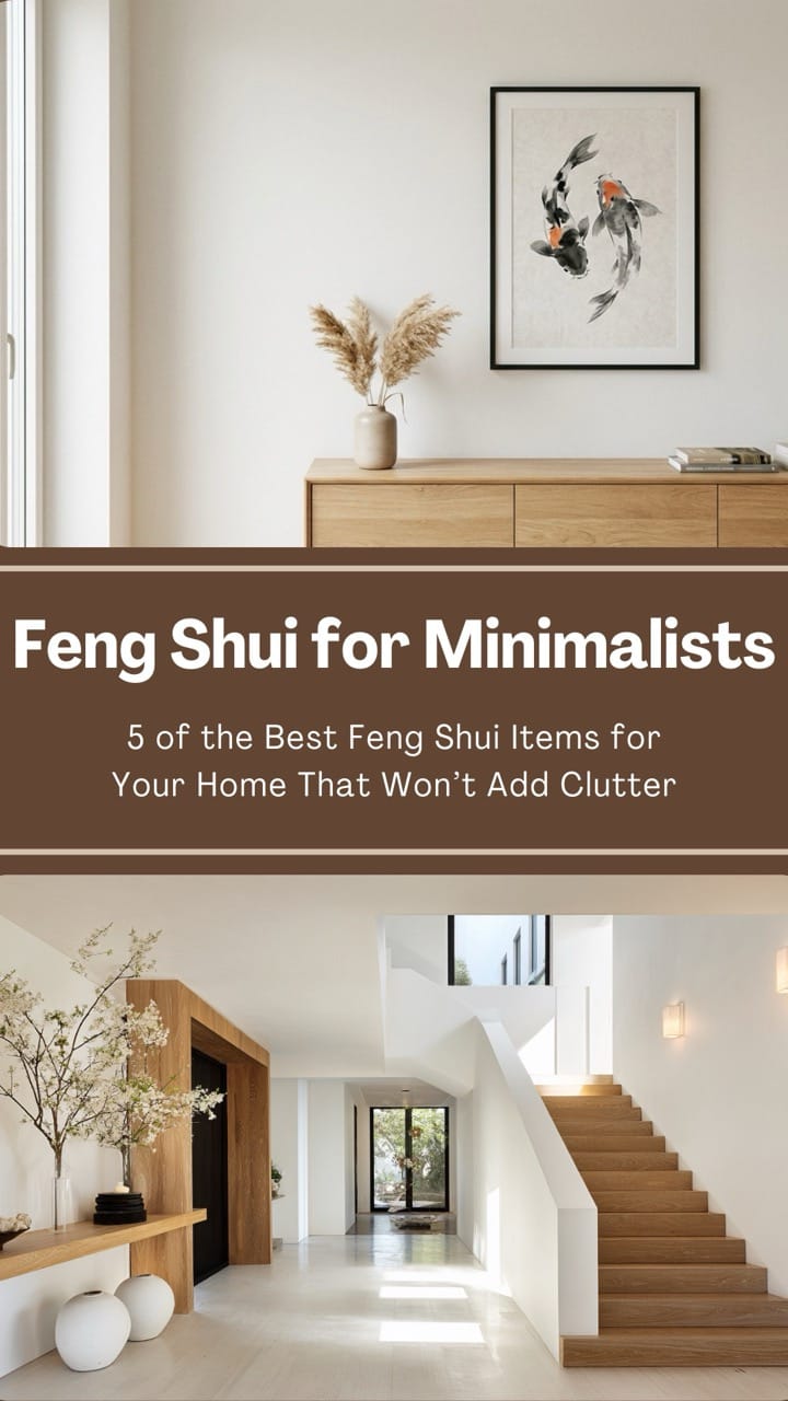 feng shui for minimalists