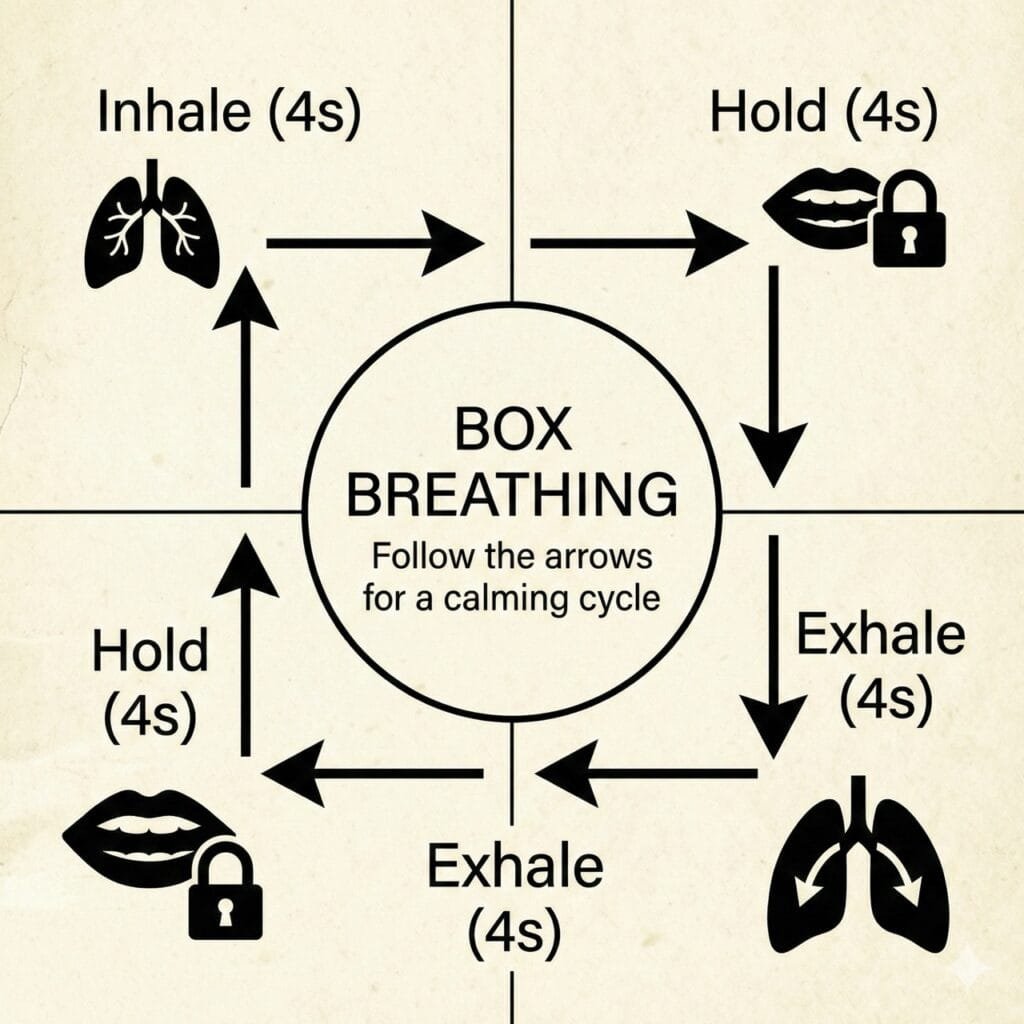box breathing exercise