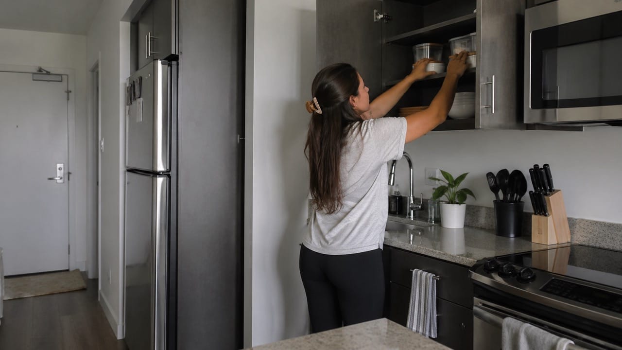 10 Apartment Kitchen Storage Ideas That Helped Me as Renter