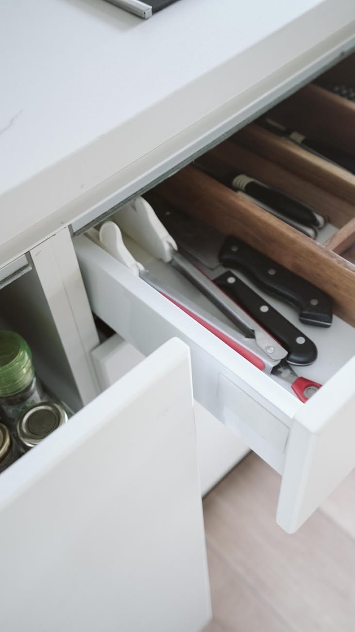 Streamline Utensil and Tool Drawers
