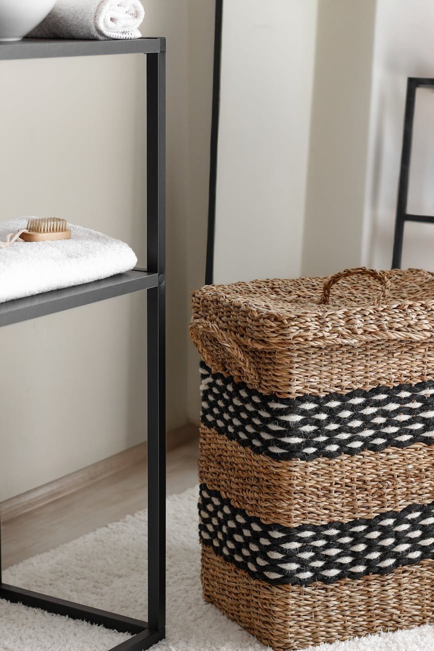 Lidded Baskets That Hide Chaos