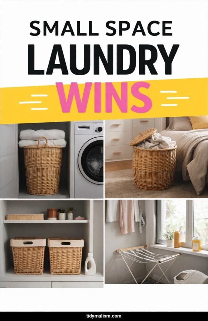 small apartment laundry solutions