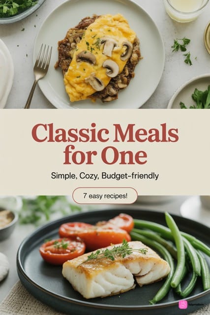 classic meals for one