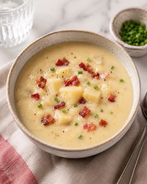 easy potato soup for one